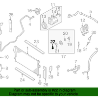 Genuine Nissan Nut OEM 089113401A
