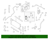 Genuine Nissan Nut OEM 089113401A