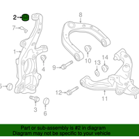 Genuine Nissan Nut OEM 089116441A
