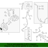 Pack of 10 Genuine Nissan Washer Lock OEM 089151421A
