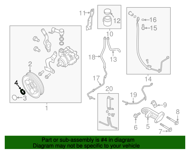 Pack of 10 Genuine Nissan Washer Lock OEM 089151421A
