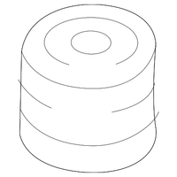 New Genuine Infiniti Nut Flange, Hex 089183062A OEM