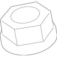 New Genuine Nissan Strut Mount Nut Flange (1999-2023) OE 089183401A