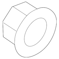 New Genuine Nissan Side Mount Flange Nut Flange Hex (2003-2023) OE 089183442A