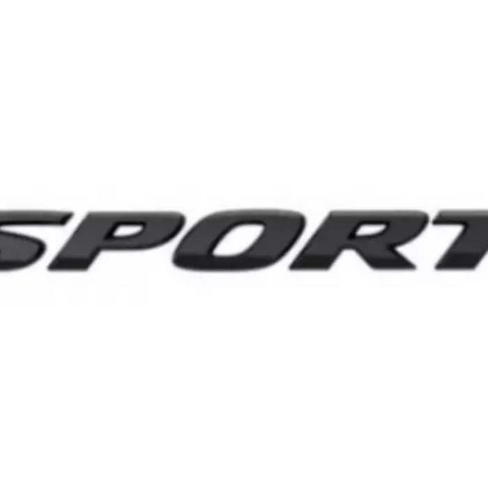 New Genuine Honda Trunk Emblem Sport Black (2019-2024) OE 08F20TVA100C