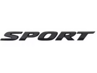 New Genuine Honda Trunk Emblem Sport Black (2019-2024) OE 08F20TVA100C