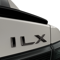 Genuine Acura ILX Black Emblem Kit Chrome (2021-2022) OE 08F20TX6200A