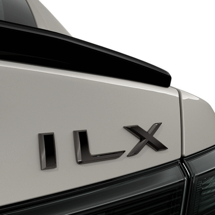 Genuine Acura ILX Black Emblem Kit Chrome (2021-2022) OE 08F20TX6200A