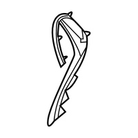 Genuine Mercedes-Benz Side Spoiler OEM 1178858700