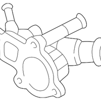 New Genuine Nissan Outlet Water 11060EA005 / 11060-EA005 OEM