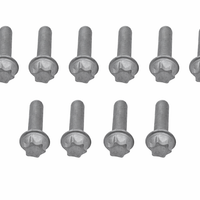 Genuine GM Bolt Multi-Purpose Water Pump Thermostat M6x25 Pack (x10) (2008-2021)