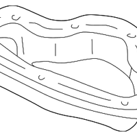 New Genuine Infiniti Pan Assy-Oil 111104W010 OEM