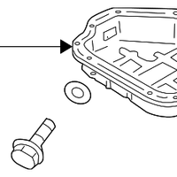 Genuine Nissan Pan Assy Oil OEM 11110ZS00A
