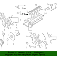 New Genuine BMW Rubber Seal (2000-2003) OE 11121721879