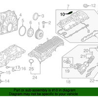 New Genuine BMW Profile Gasket (2016-2021) OE 11128633750