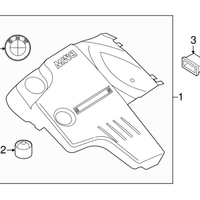 New Genuine BMW Rubber Mounting (2014-2023) OE 11147799108
