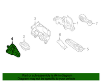 New Genuine Nissan Bracket-Engine Mounting Lh OE 112533RU1A
