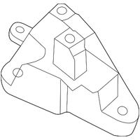 New Genuine Nissan Bracket-Engine Mounting Lh OE 112533RU1A