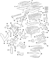 New Genuine BMW Sliding Piece (1996-2003) OE 11311435028