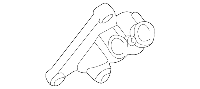 New Genuine BMW Connection Flange (2000-2003) OE 11421435096