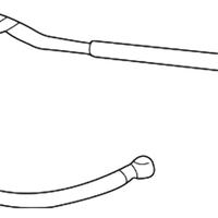 New Genuine BMW Oil Pipe Outlet Return Hose Line (1999-2003) OE 11427508146