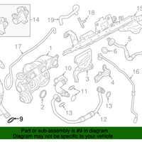 New Genuine BMW O Ring (2007-2016) OE 11427563453