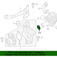 New Genuine BMW Gasket Ring (2016-2021) OE 11538658572