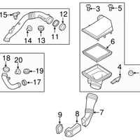 New Genuine BMW Hose Clamp (2010-2017) OE 11617786528