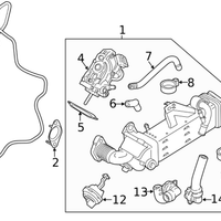 New Genuine BMW Gasket Steel (2018-2018) OE 11628576287