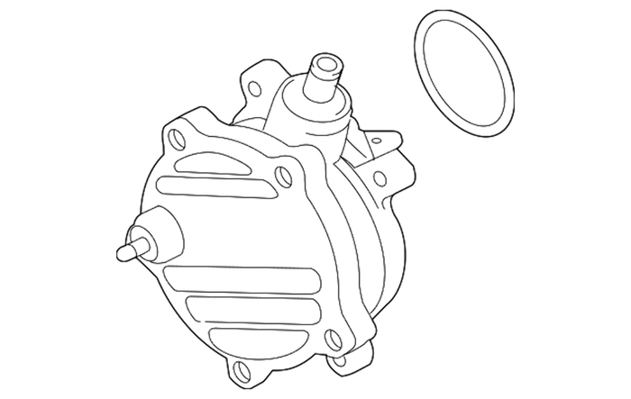 New Genuine BMW Vacuum Pump (2008-2019) OE 11668605976