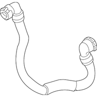 New Genuine BMW Pressure Hose Assembly (1999-2003) OE 11721435456