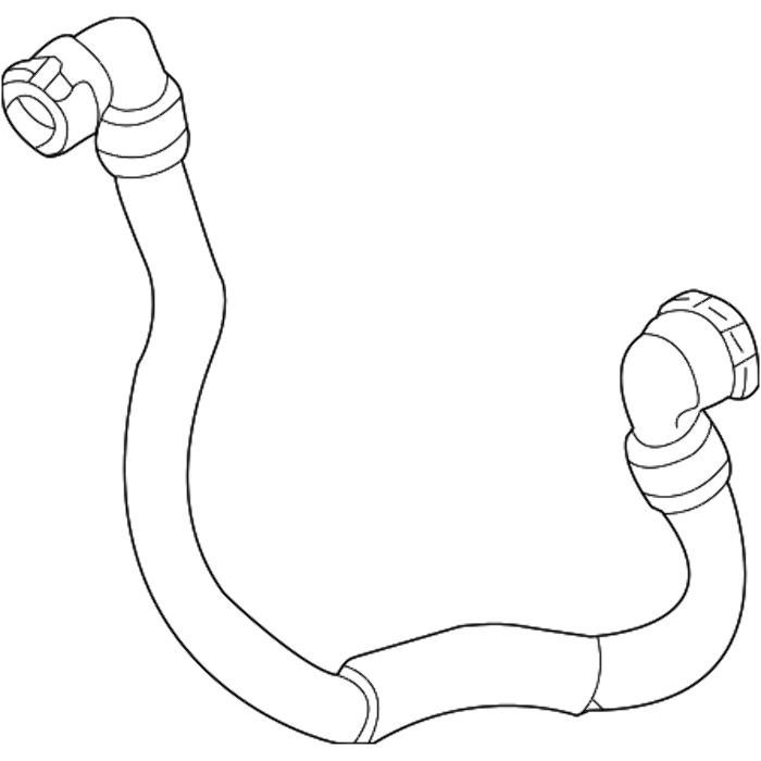 New Genuine BMW Pressure Hose Assembly (1999-2003) OE 11721435456