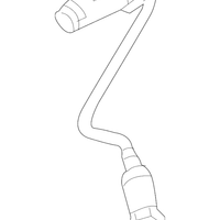 New Genuine BMW Lambda Probe Grey (2006-2010) OE 11787539126