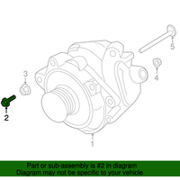 New Genuine Nissan Alternator Bracket Bolt (2010-2023) OE 119168J10A