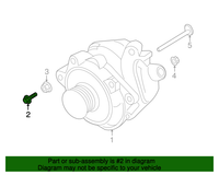 New Genuine Nissan Alternator Bracket Bolt (2010-2023) OE 119168J10A
