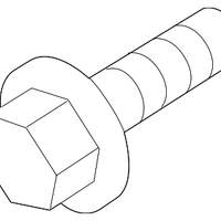 New Genuine Nissan Alternator Bracket Bolt (2010-2023) OE 119168J10A