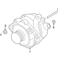 New Genuine Nissan Alternator Bracket Bolt (2010-2023) OE 119168J10A