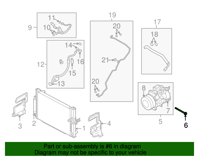 New Genuine Nissan / Infiniti Bolt 11916JK20D OEM