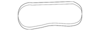 Genuine Nissan Engine Drive Belt Serpentine Compressor (2000-2007) OE 11920AG900