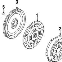 New Genuine Nissan Dowell-Flywheel 1231310600 / 12313-10600 OEM