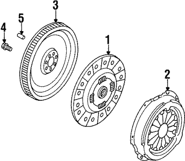 New Genuine Nissan Dowell-Flywheel 1231310600 / 12313-10600 OEM
