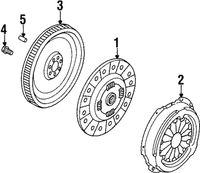 New Genuine Nissan Dowell-Flywheel 1231310600 / 12313-10600 OEM