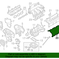 New Genuine Nissan / Infiniti Gasket   Rocker Cover 132709PM0A / 13270-9PM0A OEM