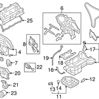 Genuine Nissan Engine Valve Cover Rocker Gasket Seal (2008-2015) OE 13270JP02A