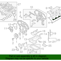 New Genuine Nissan Rocker Cover Gasket (2009-2019) OE 13271EY00A