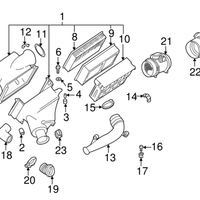 New Genuine BMW Rubber Boot (2001-2003) OE 13547505838