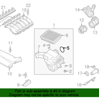 New Genuine BMW O Ring (1997-2008) OE 13711720540