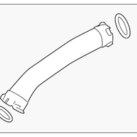 New Genuine BMW Charge Air Induction Tract (2012-2016) OE 13718672108
