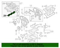 New Genuine Nissan / Infiniti Gasket-Adapter 14032JK21A OEM