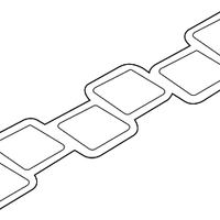 New Genuine Nissan Engine Intake Manifold Gasket (2008-2020) OE 14035JP00A